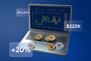 Visualisation of automated trading technology powered by artificial intelligence displayed on Redmont Calvholm